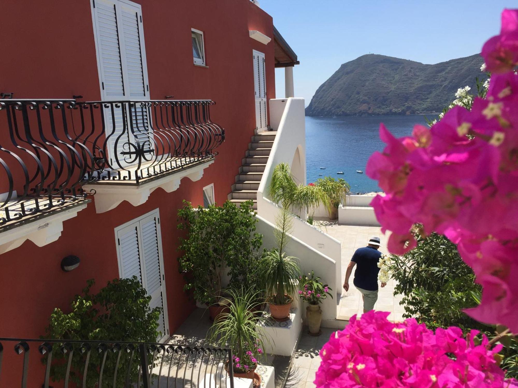 Casa vacanze vista mare Mela B Città di Lipari Esterno foto